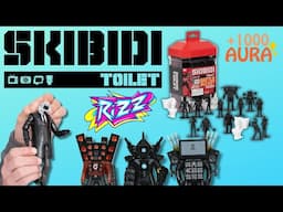 NEW SKIBIDI TOILET Collection! Articulated Figures, 2" Minis, 4" Titan Figs!