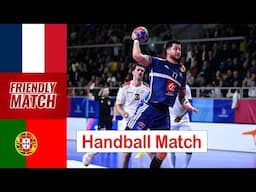 France Vs Portugal Handball Friendly Match 2025