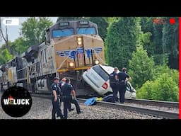 100 SHOCKING Train Crash Compilation Caught On Camera  That Will Haunt Your Dreams