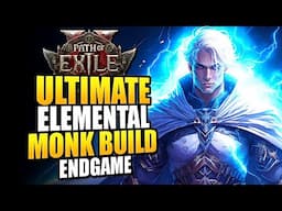 Path of Exile 2 Monk Endgame Build - Clear Tier 15 Maps FAST