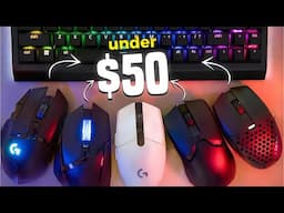 5 Best Gaming Mouse Under $50 in 2024!!