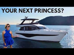 EXPLORE 2024 Princess Y72 | Flybridge Motor Yacht Tour