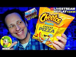 Cheetos® Puffs Cheese Pizza Review 🐅🍕 Livestream Replay 1.24.25 ⎮ Peep THIS Out! 🕵️‍♂️