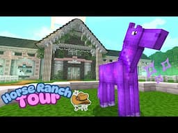 Horse Ranch Tour Minecraft