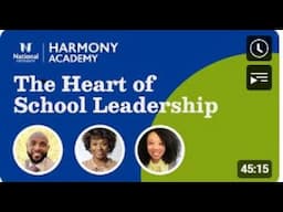 Listen to Principal Sarah Frayer Share the Benefits of the New Harmony Leader Certificates