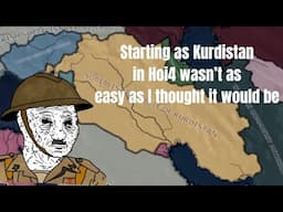 I released myself as Kurdistan and retook my cores in HOI4