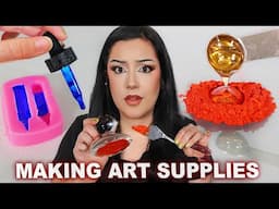 I Tried MAKING Art Supplies From SCRATCH *it took days*