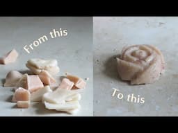 How to Recycle Leftover Soap Pieces | Make Soap from Old Soap Scraps | Bottega Zero Waste