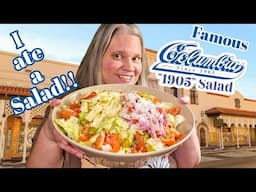 WE ATE A SALAD! COLUMBIA RESTAURANT FAMOUS 1905 SALAD AT HOME! FULL RECIPE!