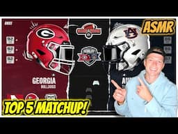 College Football 25 ASMR | Top 5 Matchup! - Whispering