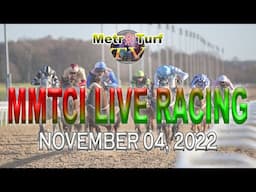 04 November 2022 | Philippines Horse Racing Live | Metro Manila Turf Club Inc.