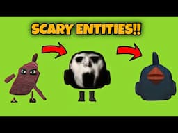 😱 ALL SCARY ENTITIES OF CHICKEN GUN!! CHICKEN GUN SCARY ENTITIES