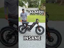 THIS 46 MPH E-BIKE IS INSANE!