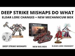 Deep Strike Mishap Table Unveiled, and Why are People Unhappy About Aeldari Lore Changes? 40K News!