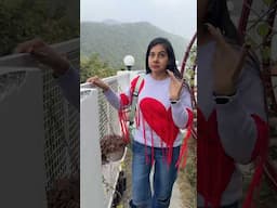 Aj To Khai Mai Girte Girte Bacchi 😳 #mountains #dehradun #minivlog #sanjhalikavlog