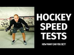 2 HOCKEY SPEED TESTS (How Fast Are You?)