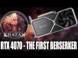 The First Berserker: Khazan DEMO on the RTX 4070 12GB - DLSS is FIXED!