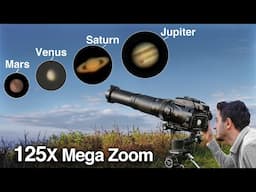 世界で一番ズームが可能なカメラを試す | 3,000mm