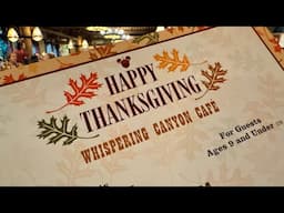 Where to eat Thanksgiving Dinner at Walt Disney World