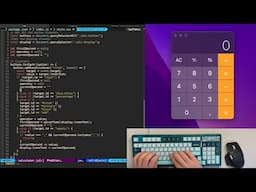 ASMR Programming - MacOS Calculator - No Talking