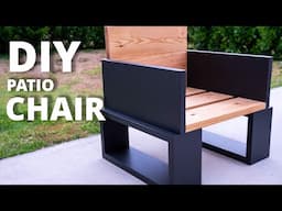 DIY Modern outdoor chair | Two-tone Furniture Ep1