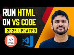 How to Setup HTML on Visual Studio Code (Updated 2025)