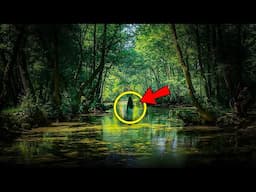 Drone Makes A Chilling Discovery In A River, No One Is Supposed To See This