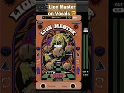 Limiter on Vocals: The Lion Master by Safari Plugins is a CHEAT CODE 🎮 #vocalmixing #mixing #audio