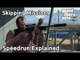 How GTAV Speedrunners can skip entire missions - On Mission 0 Strat Explained