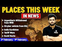 Places in NEWS | Important Places of Week in NEWS | UPSC Prelims 2025 | Geography in NEWS | OnlyIAS