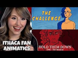 THEATRE NERD REACTS TO EPIC: THE MUSICAL - ITHACA SAGA FAN ANIMATICS