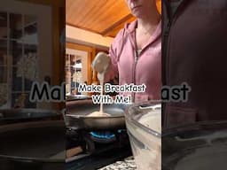 Let’s make breakfast!🥞 #HomeFreeAlaska #Alaska #GlutenFreePancakes #Shorts #CookWithMe #Breakfast