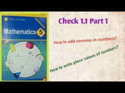 #Check1.1 Grade 5 Maths part 1# Afaq Sun Series # Teacher Naseeb Zada