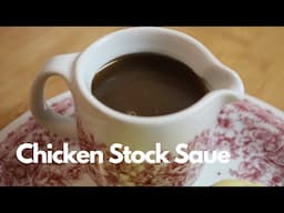 3-Day Chicken Stock Sauce: Rich, Sticky, and Butter-Finished Perfection!