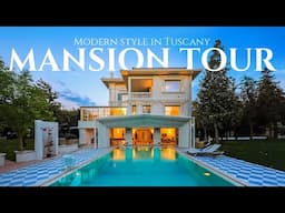 Inside a Dream Modern Mansion with Pool in Tuscany | Lionard