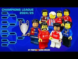 Champions League 2024/25 Final Table and Play-Off in lego