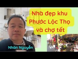 Nhà đẹp Phuớc Lộc Thọ và  chợ tết