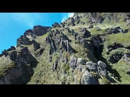 Cerro Peñas Blancas visto desde Drone FPV - vía a Papallacta