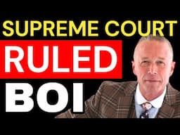 Latest Update Linked Below! Supreme Court Lifts BOI Injunction! FINCEN BOI Filing Requirements. CTA