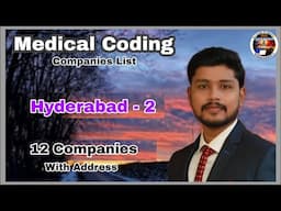 Medical Coding Companies in Hyderabad || #medicalcodingjobs #medicalcodingvaccancy #hyderabad