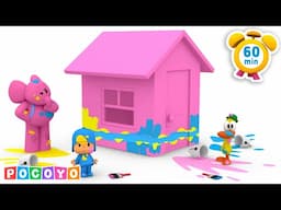 🖍️ Impara a conoscere i colori! 🏠 La casa dei colori di Pocoyo! | Pocoyo 🇮🇹 Italiano | Cartoni