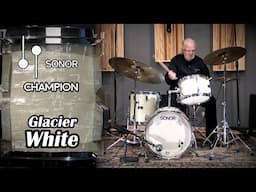 70s Sonor Champion Bop Kit - Glacier White