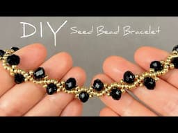 Easy Beaded Bracelet Tutorial: Bracelet Making with Beads and Crystals! Beading Tutorials