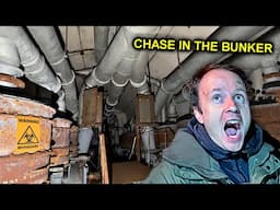 ✅Underground CHASE 😮 HITLER'S BUNKER ☠️Running away!!! CAUGHT in Europe in a military city