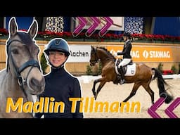 Vom Springsattel zum Dressurstar: Madlin Tillmanns Weg zu Aachen-Ruhm! EXKLUSIVE Stalltour 🐴✨