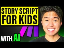 How to Create a Story Script for Kids Video With AI (1-CLICK Scripts!)