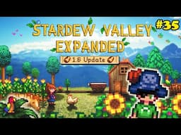 Hanging out in Pelican Town - Cozy Stardew Valley Expanded 1.6 - Part 35