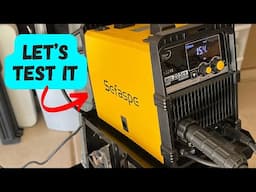 Test and Review Sefaspe 205A MIG Welder