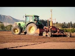 NIVELANDO la TIERRA del HUERTO con LÁSER