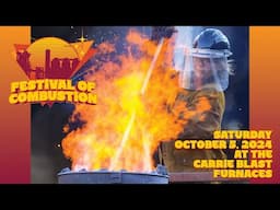 The 2024 Festival of Combustion at the Carrie Blast Furnaces